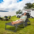 Lilypelle Sleeping Cots for Adults, 5Position Folding Chaise Lounge