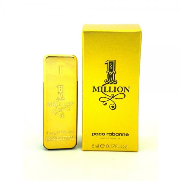 Buy 1 Million by Paco Rabanne 5 ml 0.17 oz Mens Eau De Toilette Mini Online  in Indonesia. 161637463