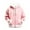 Pink, variant on KAUOD Boys Fleece Soft Hooded Jackets Winter Fuzzy-Lined Zip up Coats Christmas Thick Warm Hoodies Clothes with Pockets