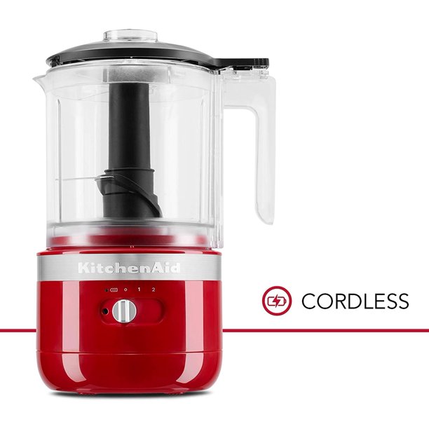 Kitchenaid 5 Cup Cordless Food Chopper Empire Red Walmart Com Walmart Com