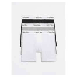 ★ ★Modern Cotton Stretch 3PK Trunk Calvin Klein Modern Cotton Stretch 3 Pack Low Rise Trunk