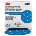 thumbnail image 2 of 3M Hookit Blue Abrasive Disc 321U, 36151, 3 in, 400, Multi-hole, 2 of 2