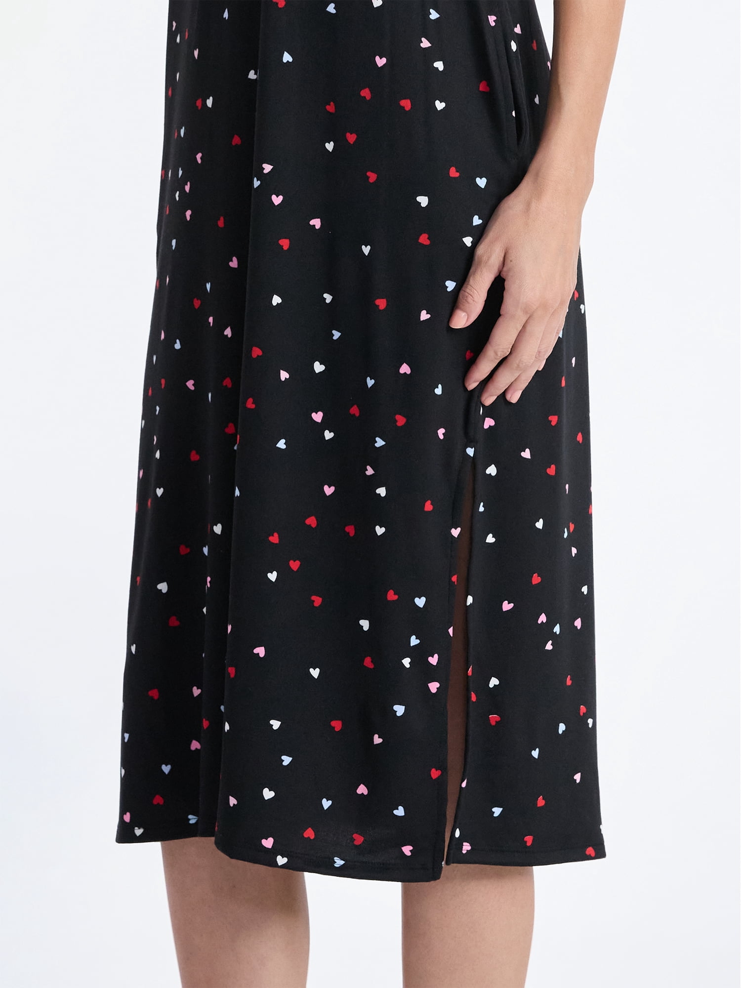 Way to Celebrate Women's Midi Chemise, Sizes S to 3X