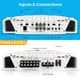 thumbnail image 3 of Pyle 2.1 Receptor Amplificador Marino Bluetooth - Amplificador De Audio Puenteable Inalámbrico De 6 Canales Impermeable Para Altavoz Estéreo Con Fuente Mosfet Dual De Potencia De 2000 Vatios Nivel De, 3 of 5