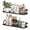 Matte Black-U-shape Easy Access (16.5" Extra Long), variant on Bathtub & Shower Organizer Silver Grey U-Shape Easy Access (12.6" Wide)