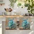 thumbnail image 4 of Vintage Sea Turtle Kitchen Towels Set of 2, Brown Nautical Anchor Bubbles Coastal Absorbent Dish Towels for Kitchen, Microfiber Hand Towel, Quick Drying Tea Towel for Cleaning Decorative Dishcloths, 4 of 7