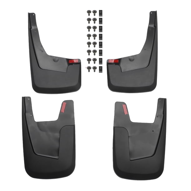Juego De 4 Aletas De Barro Protectoras Contra Salpicaduras XUKEY Para Dodge Ram 1500-3500, Fáciles De Lavar