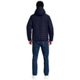 thumbnail image 4 of Weilanxin Men's Puffer Jacket Hooded Sherpa Lined Water Resistant Windproof Insulated Jacket Warm Winter Puffy Coat, 4 of 11