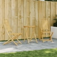 thumbnail image 1 of vidaXL Ensemble Bistro 3 Pcs Bambou, 1 of 5