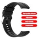 thumbnail image 4 of Correa de silicona suave para reloj Huawei correa de repuesto para Kuymtek Samsung Galaxy Watch GT2 de 46mmGT 2eGT2 ProGT de 42mm y 46mm nueva, 4 of 7