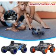 thumbnail image 3 of Coche teledirigido con cámara HD 2.4GhzOff-Road Rc Truck Impermeable Drift Coches teledirigidos Baterías recargables Mini Truck para niños y niñas Niños Adultos (Naranja) Petmoko 183, 3 of 7