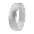 thumbnail image 4 of GKNET Couple Silicone Rings Scale Pattern Finger Ring Rubber Band Ring Sport 5.7mm NEW-pink-9, 4 of 9