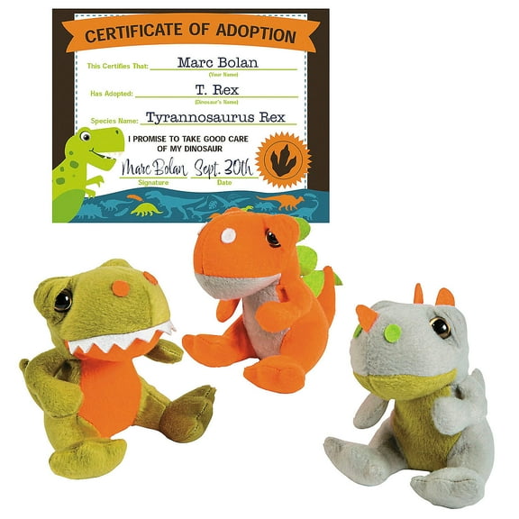 Fun Express Dinosaur Adoption Kit Assortments May Vary