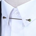 thumbnail image 2 of Alfiler de bra de cuello clásico pa hombres, con de colores, broche Pin Ropa Decoración Joyería Joyería Decoración pa , Sunnimix  Clips para la barra del cuello de la camisa, 2 of 7