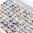 thumbnail image 4 of Anillos de acero inoxidable para hombres y mujeres, joyería de moda, estilo mixto, rayas huecas, Punk, pinchos, regalo de fiesta, venta al por mayor, 10, 20 piezas por lote, 4 of 4