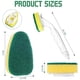 thumbnail image 2 of Heavy Duty Dish Wand Sponge Refill Replacement Heads For Kitchen Sink Cleaning Dish Wash Sponge, 2 of 4