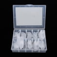 thumbnail image 4 of Full Cover Transparent French Acrylic Manicure False - Clear, -2, 4 of 9