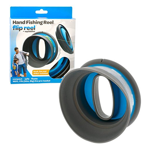 cuban hand reel fishing Yo-Yo  Self Reliance Outfitters quality plastic Squiddies Flip Reel Blue, Cuban