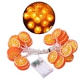 thumbnail image 1 of Navideñas - Linterna de Decoración Interior Y Exterior con Pilas en apariencia de para / Hogar / Habitación / / Naranja 300cm, 1 of 8