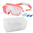 thumbnail image 2 of KGJQ Kids Swim Goggles for Boys Girls 3-14, Tempered Lens 180° HD View with Earbuds for Pool Beach, 2 of 8