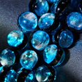 thumbnail image 3 of Blue Eclipse | .925 Sterling Silver | Lunar Glass Bracelet, 3 of 9