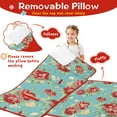 thumbnail image 3 of Pioneer Flower Floral Print Pattern Toddler Nap Mats for Kids Preschool,Sleeping Mat Bag or Kids,Toddler Sleeping Bag,Toddler Nap Mat or Daycare, 3 of 6