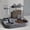 1 Pcs Black, variant on 2-in-1 Large Capacity Cat Automatic Feeder, Water Dry Wet Separation Design No Battery Required - For Cats Small Dogs
