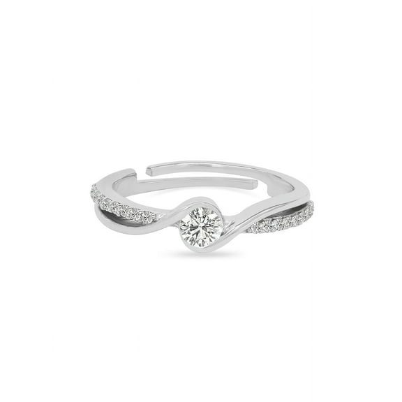 925 Sterling Silver Ring Moissanite Engagement Ring Zircon Accented Anniversary Gift Ring Promise Ring For Women