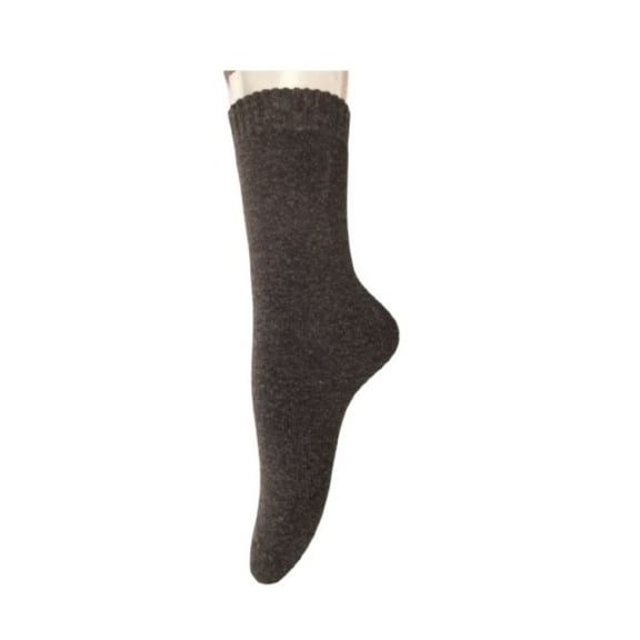 Lian LifeStyle Men's 1 Pair Great Activewear Wool Crew Socks For Fun Sports, All-Season and Weather LK1603 Size 6-9 Coffee