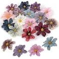 thumbnail image 1 of 2026 Artificial Flower 50 Pieces Artificial Daisy Artificial Flower Heads Artificial Daisy Flowers Multicolor Daisy Flower Head Artificial Flowers Dec, 1 of 5