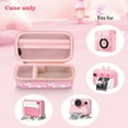 thumbnail image 2 of Fintie Kids Camera Case Compatible with ESOXOFFORE, MINIBEAR, Dylanto, WEEFUN and More Instant Camera for Kids Digital Video Cameras, Hard Carrying Bag with Inner Pocket, Pink Horse, 2 of 7