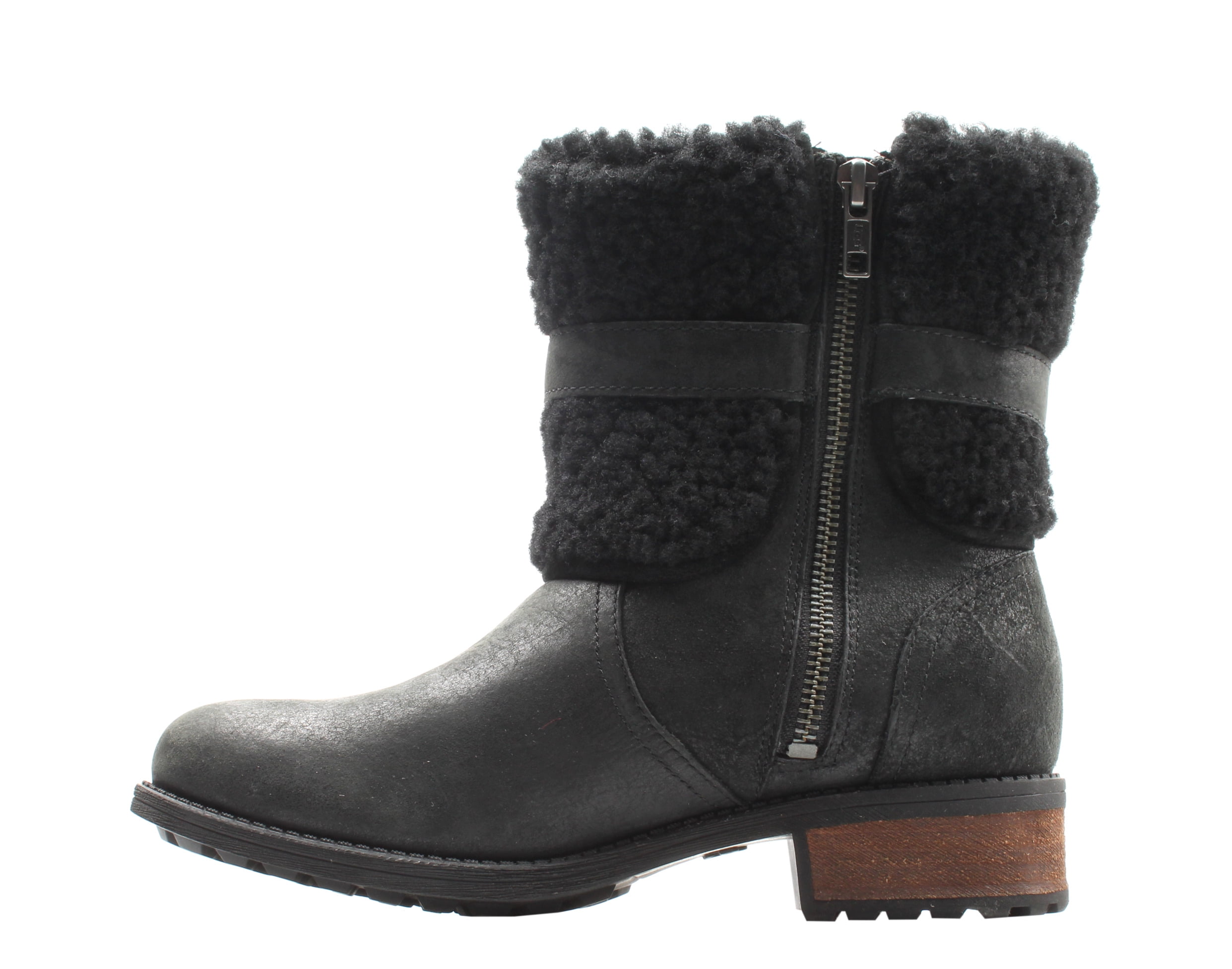 Shearling Cuff Suede Boots in Libya at LYD 936 Rating 5