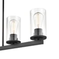 thumbnail image 2 of Millennium Lighting Inc. Millennium Lighting Verlana 5 Light Pendant Fixture in Multiple Finishes with Clear Glass Shades Matte Black Matte N/A, 2 of 5