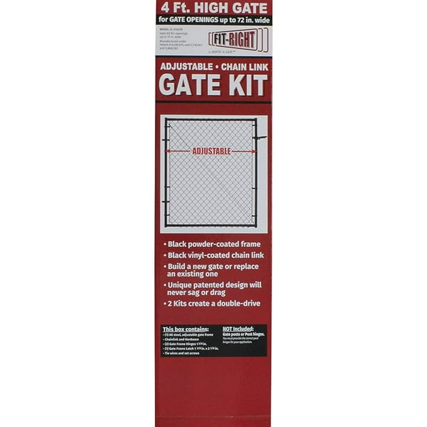 Nuth'N Nyce – Out The Gate True North Light Farm Gate with Mesh - Red from TRUE NORTH