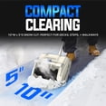 thumbnail image 6 of Open Box Snow Joe 20V Cordless Electric Snow Shovel, 10 Inch, 5.0 Ah Battery Powered, 6 of 13