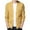 Yellow, variant on Mens Jackets Autumn Fashion Leisure Solid Thin Pocket Cardigan Sweater Baseball Jacket Mens Coat Yellow M