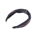 thumbnail image 5 of Unique Bargains 1 Pc Exquisite Headbands for Women Navy Blue, 5 of 6
