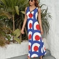 thumbnail image 3 of Mod Roundel Montage Sleeveless Dress woman dress prom dresses, 3 of 6