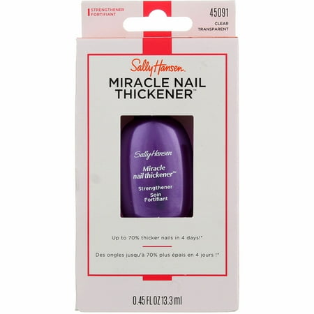 2 Pack - Sally Hansen Miracle Nail Thickener Strengthener 0.45 oz