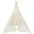 thumbnail image 5 of Topbuy Kids Lace Teepee Play Tent Foldable for Indoor & Outdoor Beige, 5 of 5