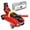 Red, variant on XiHuaZhaoChen Low Profile Hydraulic Floor Jack,1.5 Ton (3000 lbs) Steel Trolley Service Jack with Swivel Casters,Overload Protection,and Safety Valve for Garage and Vehicle Maintenance,Red