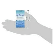 Refresh Contact Lens Comfort Eyecare, Lubricating & Moisture Drops, 0.4 Oz, 3-Pack