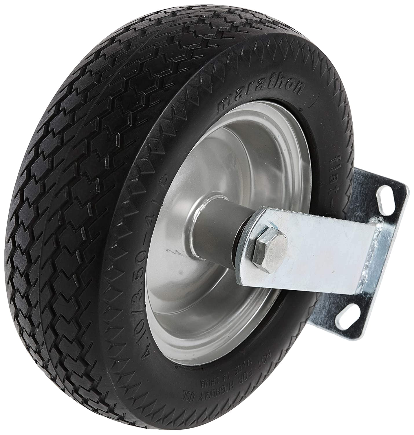 Marathon Industries 00301 Marathon 00301 Flat-Free 10" Rigid Caster