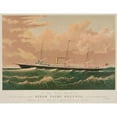 thumbnail image 2 of Unknown 18x15 Gold Ornate Wood Framed with Double Matting Museum Art Print Titled - Steam yacht Polynia, 1884, 2 of 4
