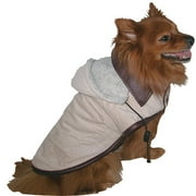 Corduroy Barn Coat in Beige for Dogs