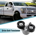 thumbnail image 2 of Reemplazo del conjunto de polea del tensores de correa Unique Bargains para Ford F-250 Super Duty 7.3L 1999-2003 tono plateado negro, 2 of 7