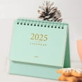 thumbnail image 1 of up to 65% Off WIZUTIZ 2025 Mini Desk Calendar Mini Standing Calendar 2025 Flip Calendar For Desk 2025 Standing Flip Desktop Calendar Desk Calendar Planner Office Calendar For Mint Green, 1 of 5