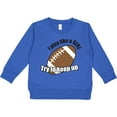 thumbnail image 2 of Inktastic Football Like a Girl Toddler Sweatshirt, 2 of 4