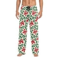 thumbnail image 4 of joogoo Men's Pajama Pants Spotted Bow Christmas Soft Long Sleep Lounge Pjs Bottoms L, 4 of 7
