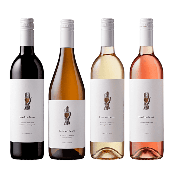 Hand on Heart Varietals Alcohol-Removed  4-Pack (750ml)